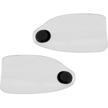 Flare® Handguards — '23+ Harley-Davidson CVO Touring, 25.4 mm (1"), 31.8 mm (1-1/4"), Clear