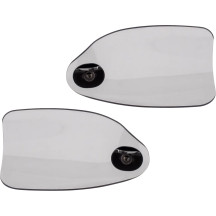 Flare® Handguards — '23+ Harley-Davidson CVO Touring, 25.4 mm (1"), 31.8 mm (1-1/4"), Clear