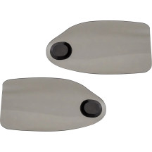 Flare® Handguards — Fit: 25.4 mm (1"), 31.8 mm (1-1/4"), Gloss gray