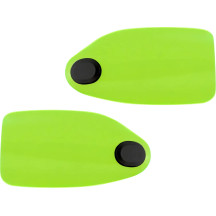 Flare® Handguards — 25.4 mm (1"), 31.8 mm (1-1/4"), Green