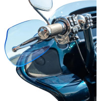 Flare® Handguards — Blue gloss, fits 25.4 mm (1") and 31.8 mm (1-1/4")