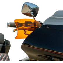 Flare® Handguards — 25.4 mm (1") / 31.8 mm (1-1/4") handlebar, Orange gloss