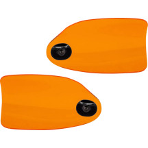 Flare® Handguards — 25.4 mm (1") / 31.8 mm (1-1/4") handlebar, Orange gloss