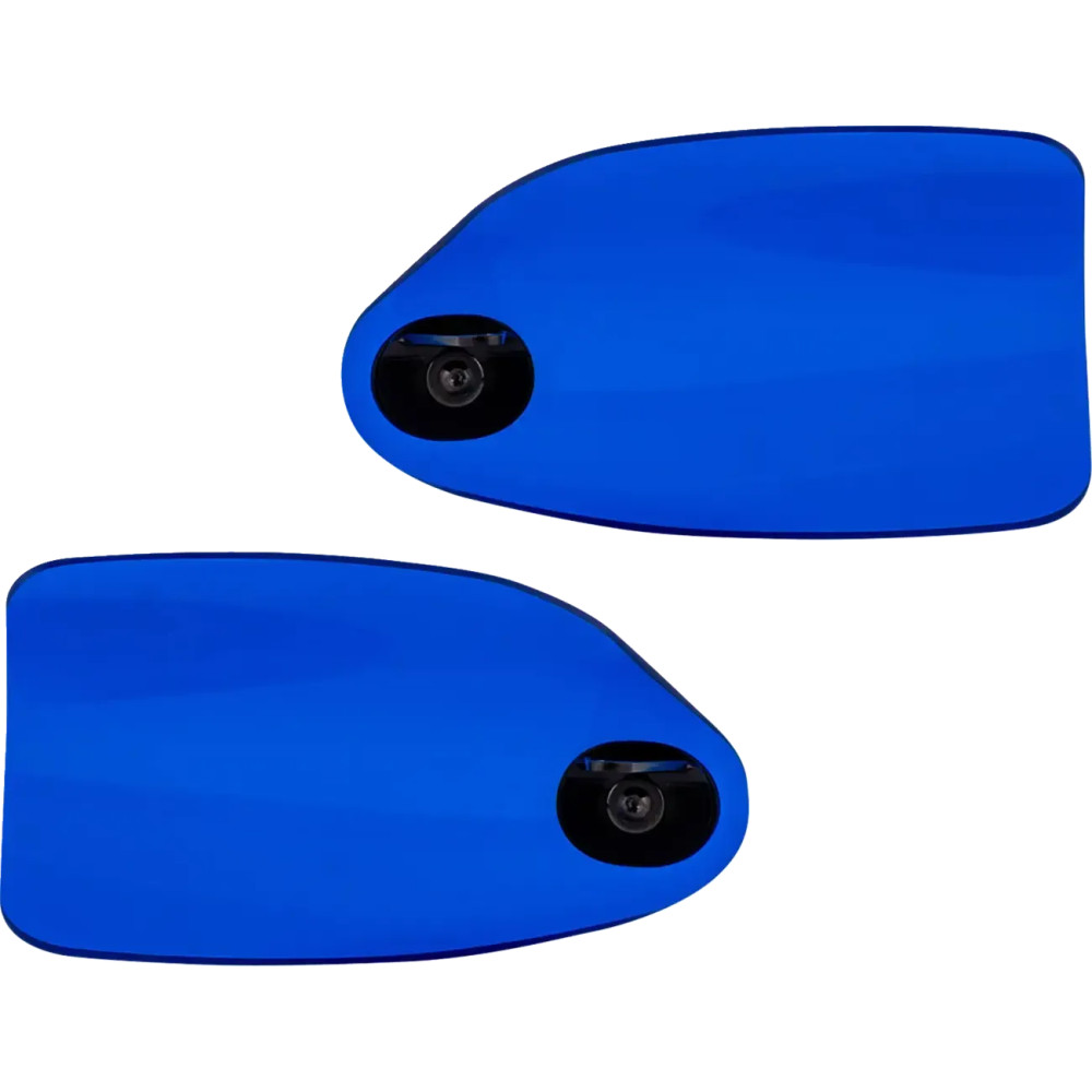 Flare® Handguards — Fits 25.4 mm and 31.8 mm handlebars, Blue gloss