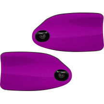 Flare® Handguards — 1" and 1-1/4" handlebar fit, Purple gloss
