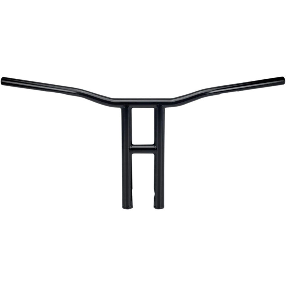 T-Bar de 1" — ancho 30", elevación 14", negro brillante
