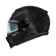 Commander Carbon Helmet — S, Black