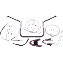 1-1/4\" Viking Handlebar Installation Kit — 32 mm (1-1/4\"), 12\" center, Chrome