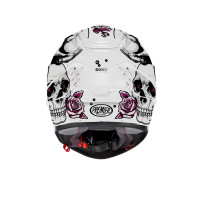 Casco Monza RO — Talla S, Blanco