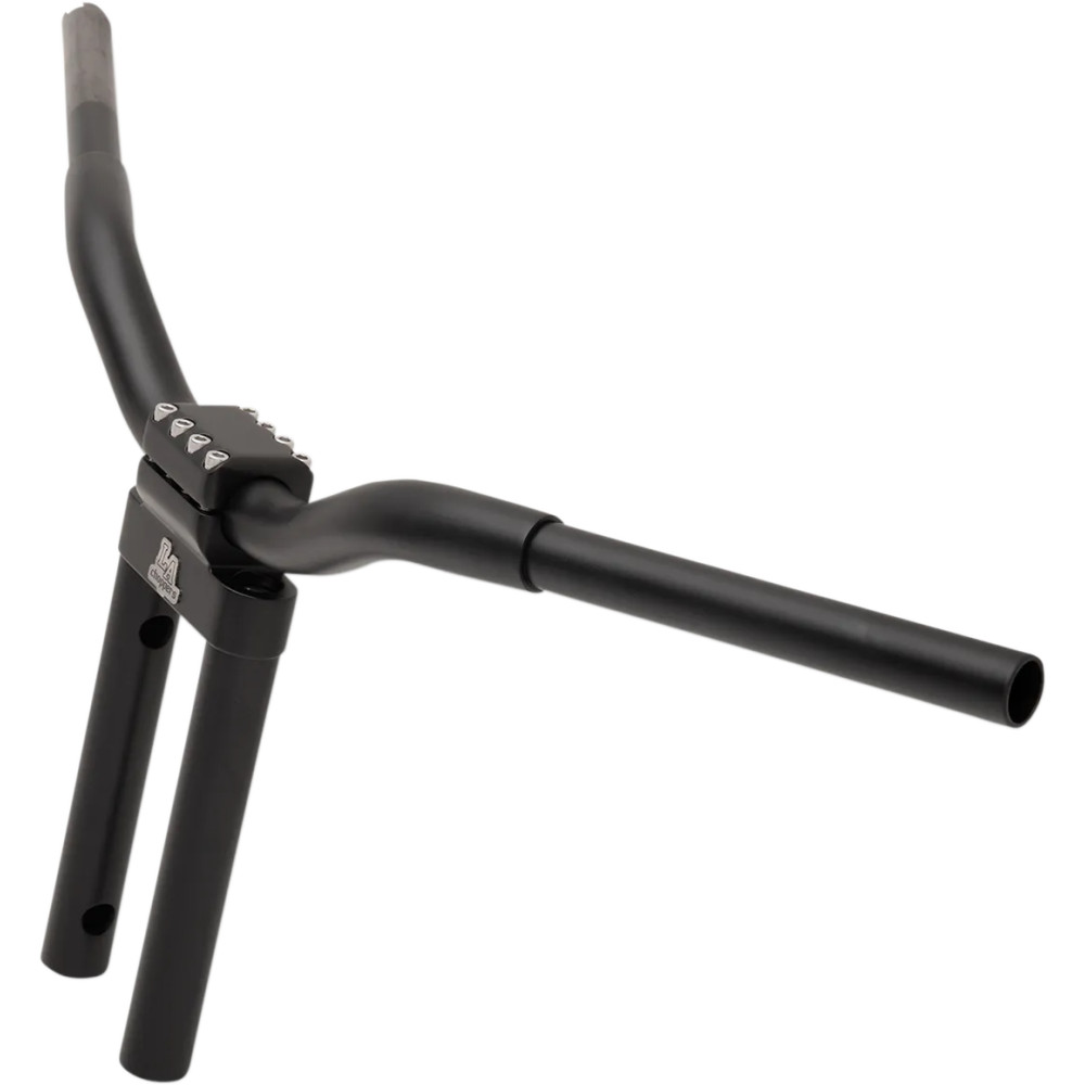 Kage Fighter-T Manillar — Negro, elevación 12", diámetro 1-1/4", ancho 30-1/2"