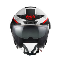 Casco City Fly Evo FA — Talla M, Blanco mate