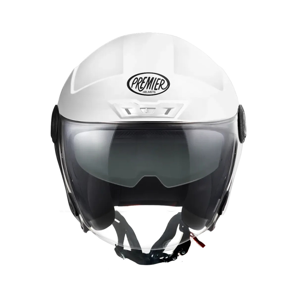 Casco City Fly Evo — Talla M, Blanco mate