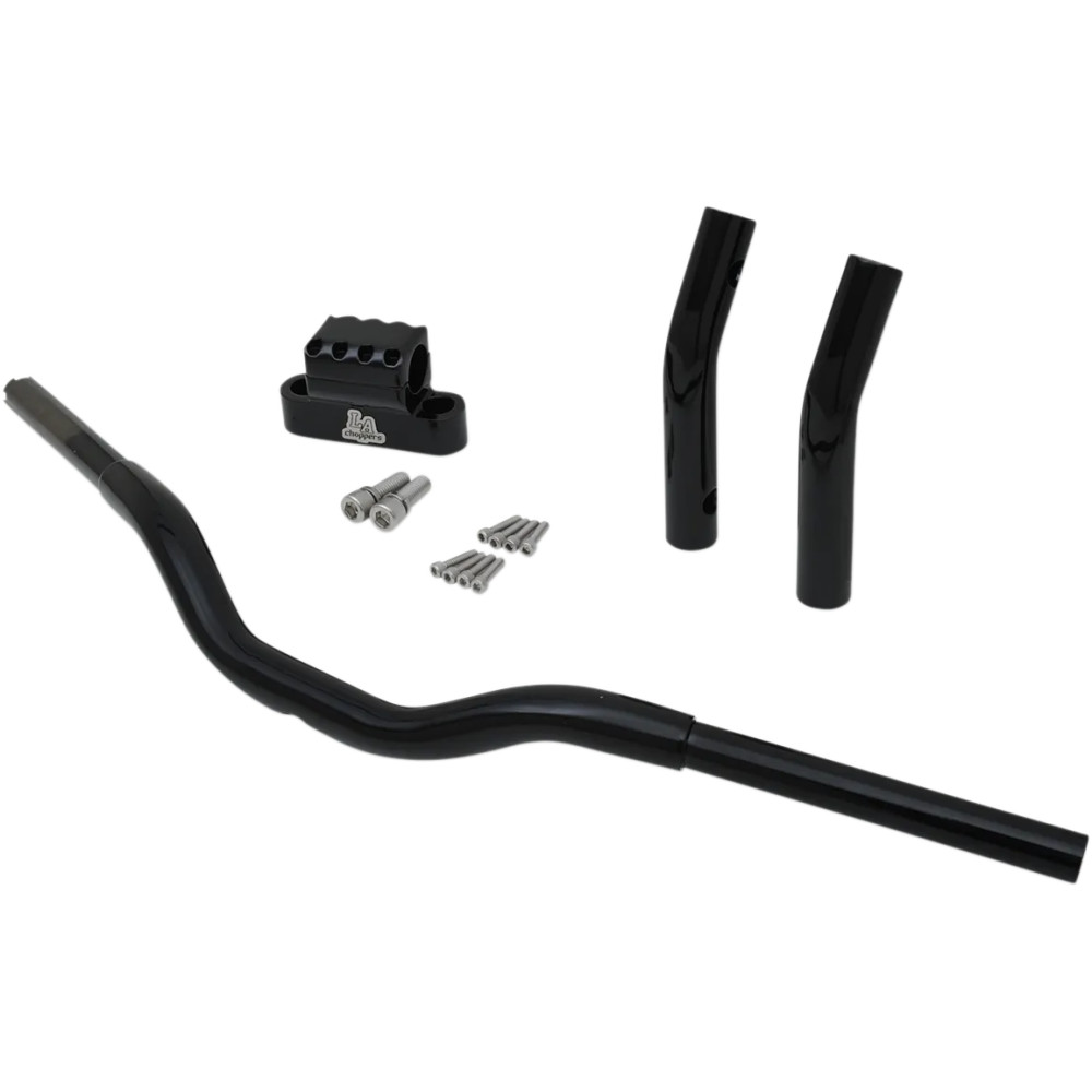 Kage Fighter-T Pullback Handlebar — 3-1/2" riser, 1-1/4" diameter, 11" rise