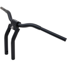 Kage Fighter-T Pullback Handlebar — 32 mm (1-1/4&quot;), 13&quot; rise, 30-1/2&quot; width, 3-1/2&quot; riser, Black