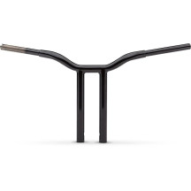 Kage Fighter Welded Straight-Riser Handlebar — 12" rise, 30" width, 3-1/2" riser spacing
