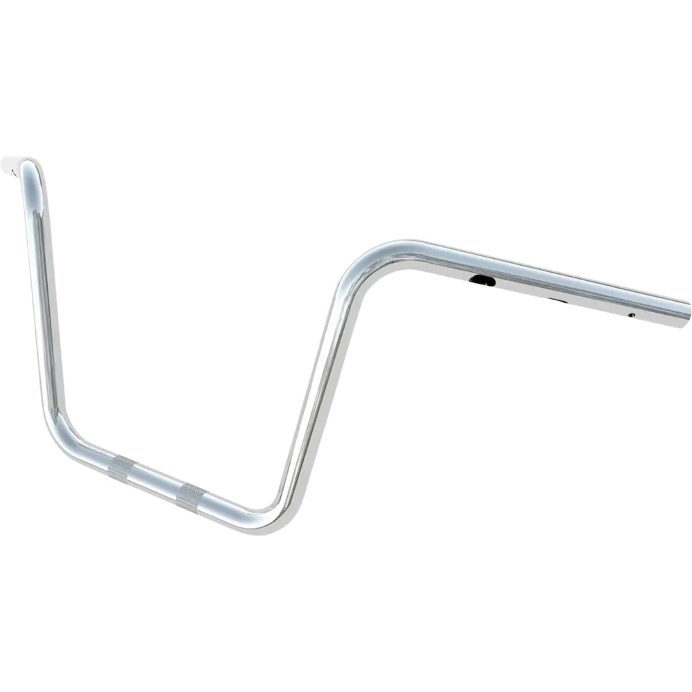 1" Handlebar — 34" width, 12" rise, 1" clamping diameter, Chrome