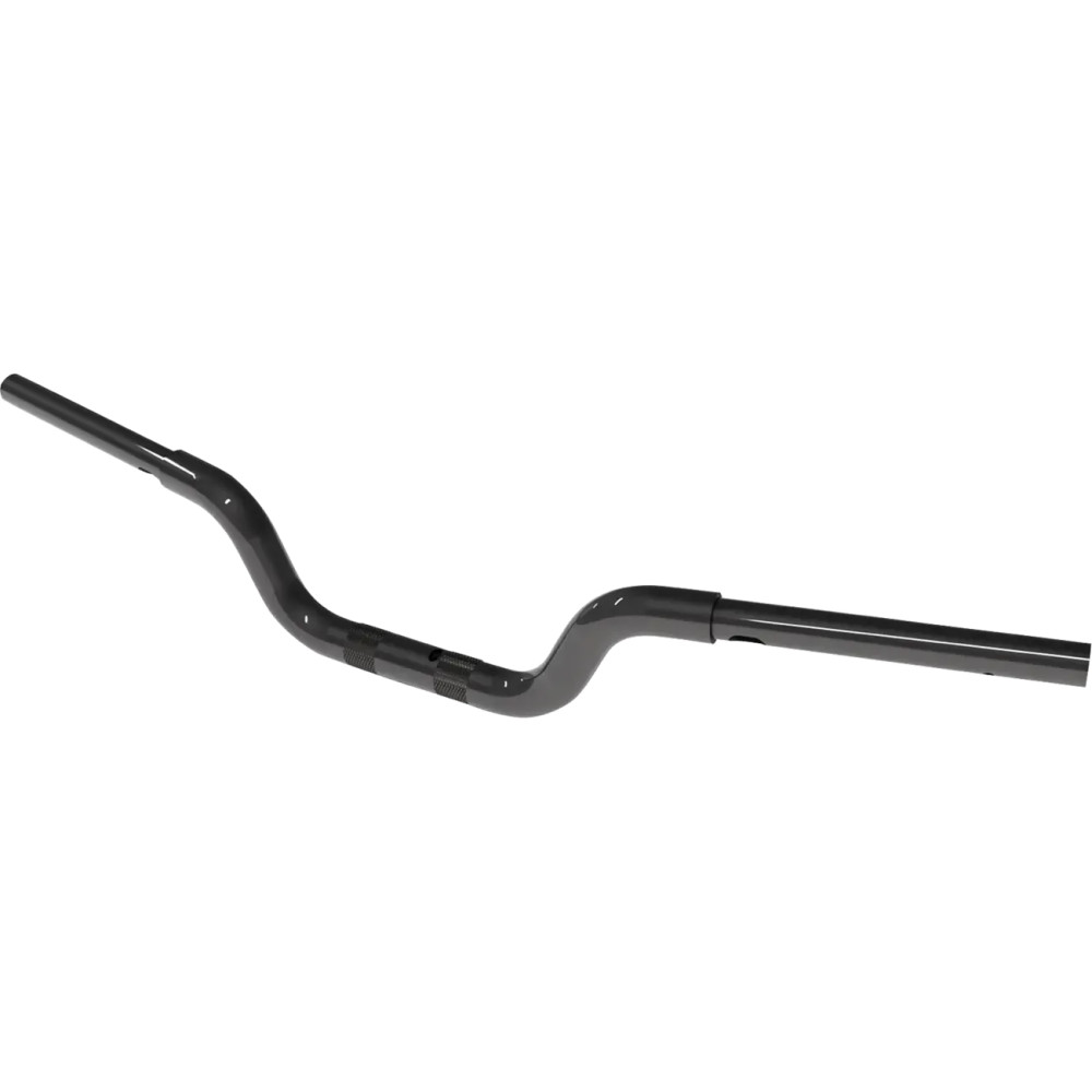 Mach Moto Handlebar — 32 mm clamping diameter, 15 cm rise, 87 cm width, gloss black