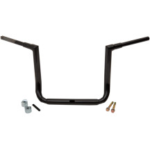 1-1/2" Grande Twin Peaks Touring Handlebar — 1-1/2" clamp, 35-1/2" width, 14" rise, Black gloss