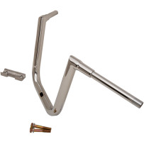 1-1/2" Grande Twin Peaks Touring Handlebar — 1-1/2" clamp, 13" rise, 35-1/2" width, 6" pullback