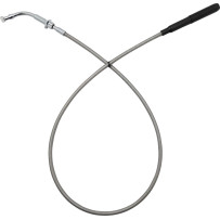EZ Install Upper Clutch Cable — 49" overall, fits 20" & 18" handlebars, Chrome