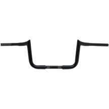 Manillar Prime Ape 1-1/4" — 1-1/4" diámetro, 35-1/2" ancho, 10" elevación, negro brillante