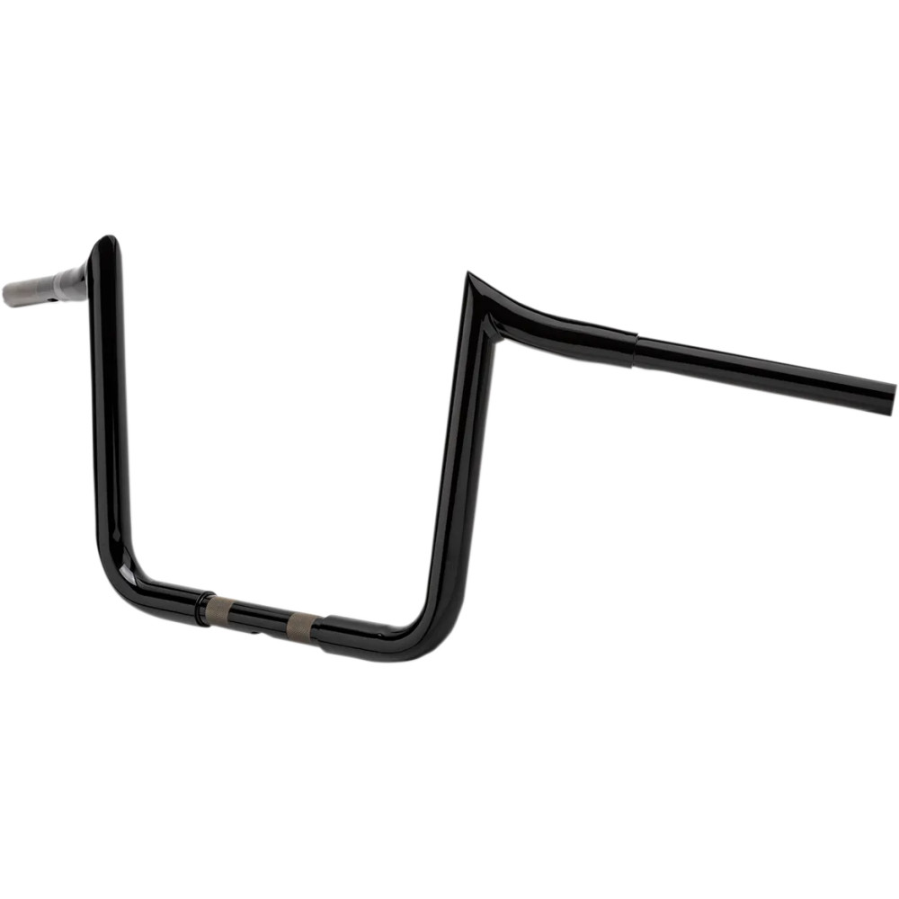 Manillar Prime Ape de 1-1/4" — 1-1/4" diámetro, 13" de elevación, Negro brillante