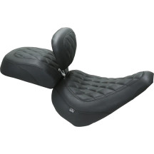 Wide Tripper™ Passenger Seat — 25.5 cm (10\"), Black