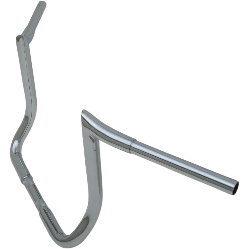 Manillar 1-1/4" Prime Ape Bagger — 1-1/4", centro 12", altura 14", recorrido 7-1/2", Cromo
