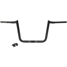 1-1/4" Hefty Prime Ape Handlebar — 32 mm (1-1/4") clamp, 33 cm (13") rise, Black gloss