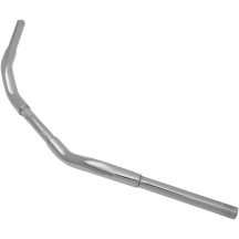 Manillar 1-1/4" — diámetro 1-1/4", abrazadera 1", subida 4-1/2", ancho 34", Cromado