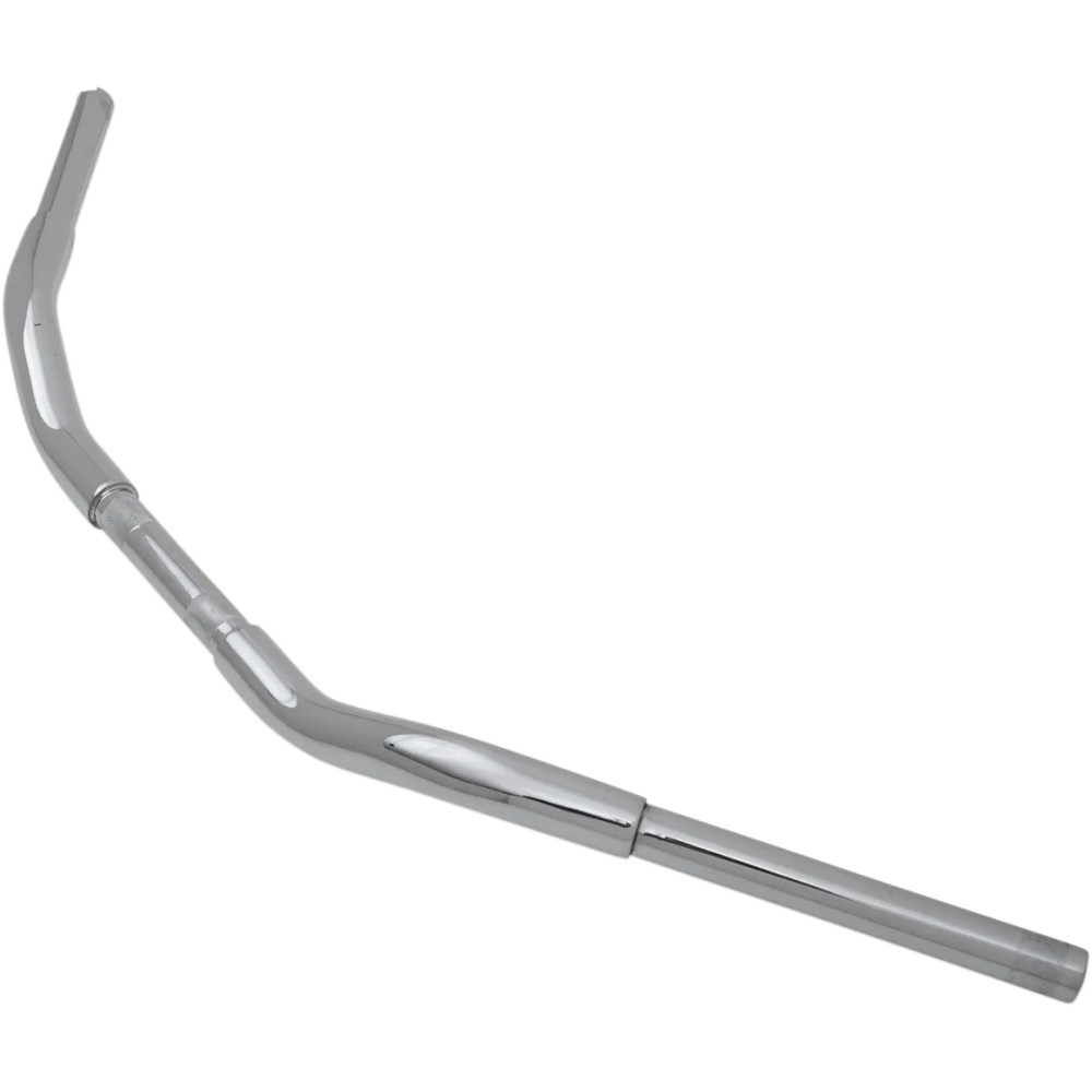 Manillar 1-1/4" — diámetro 1-1/4", abrazadera 1", subida 4-1/2", ancho 34", Cromado