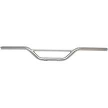 Manillar BMX de 1" — Ancho 80 cm, Elevación 76,2 mm (3"), Abrazadera 25,4 mm, Cromo