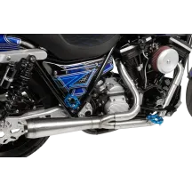 Assault 2:1 Sistema de escape — sistema 2 a 1, sin acabado