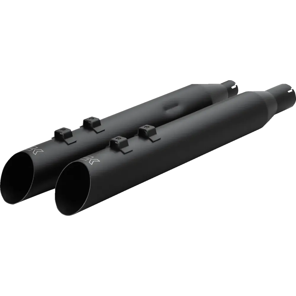 HP-Plus® Silenciadores Slip-On — 4" diámetro exterior, par, negro