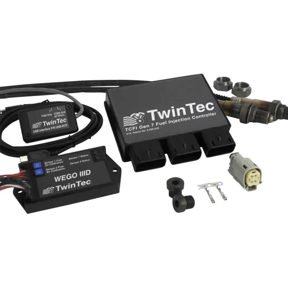 Race ECU — Twin Cam, Black anodized