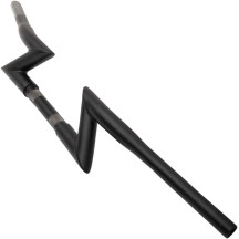 1-1/4" Z-Bar Style Handlebar — 1-1/4" dia, 31" width, 2-3/4" rise, Flat Black
