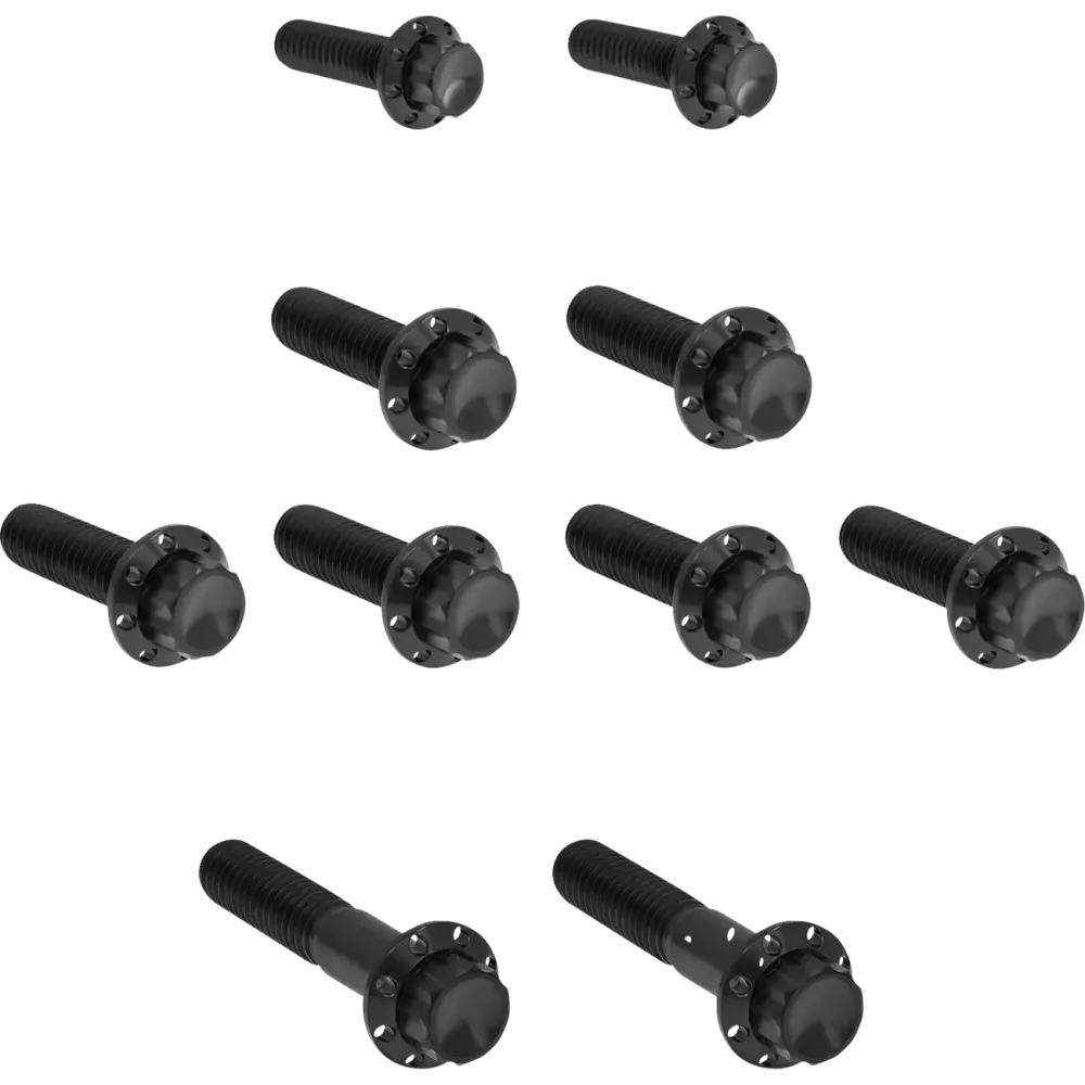 ARLEN NESS BOLT KIT TITANIUM - TC 07-17 -