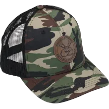 Gorra Moose Offroad Woodland Camo — Talla única, cierre snapback
