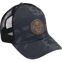 Gorra Moose Offroad — Talla única, Negro, Gris, Camuflaje