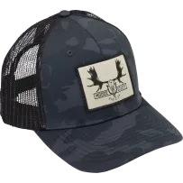 Gorra MUD Euro — Talla única, Negro, Gris, Camuflaje
