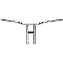 1" T-Bar — 1" diameter, 12" rise, 30-1/2" width, Chrome