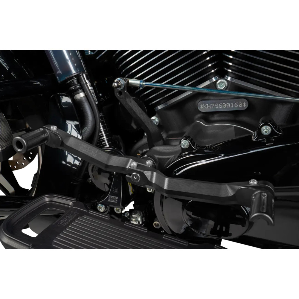 Palanca de cambio talón/punta — talón/punta, negro anodizado