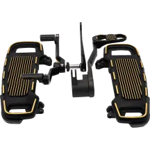 Kit de reposapiés — Negro, Dorado