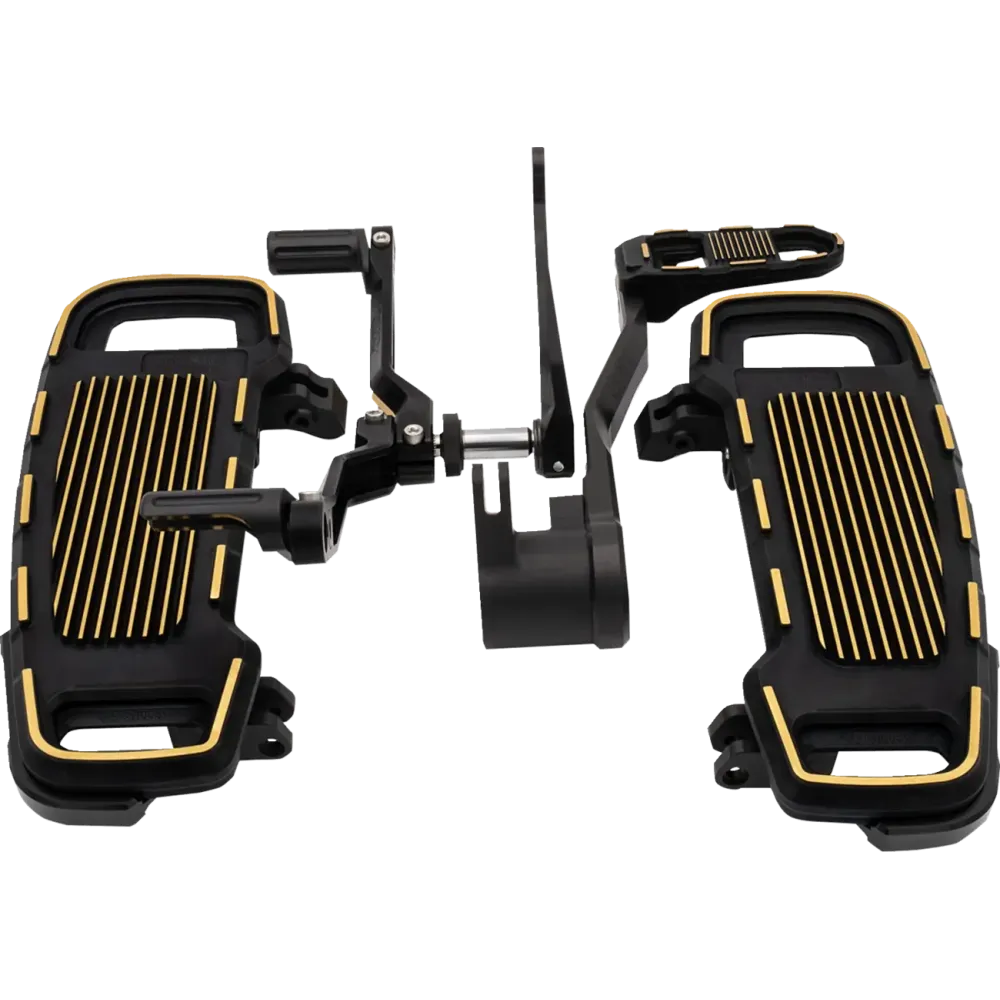 Kit de reposapiés — Negro, Dorado