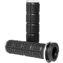 KURYAKYN GRIPS - ENYGMA - TBW - CHROME