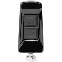 Cubierta para pedal de cambio — ancho de 5/8", Negro