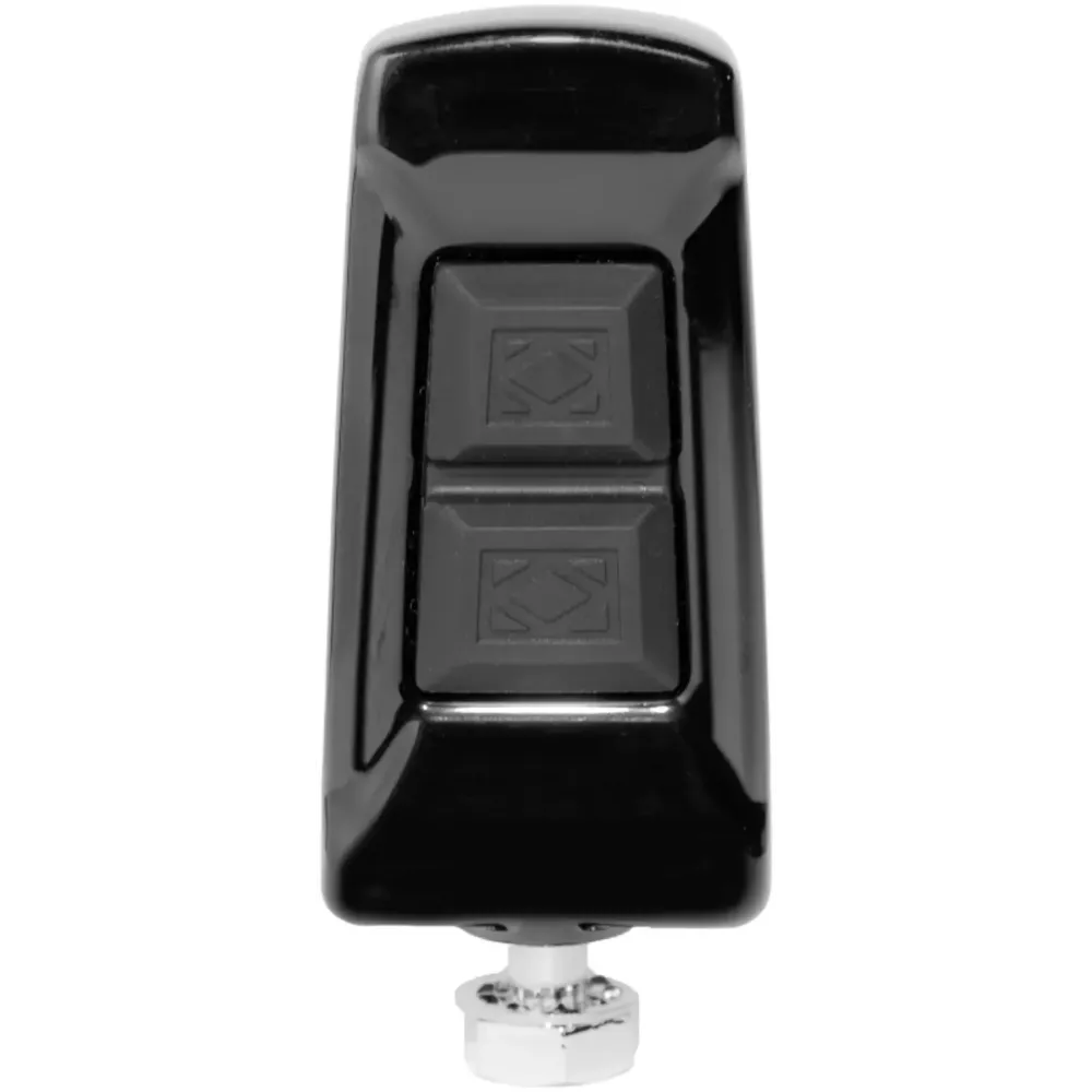 Cubierta para pedal de cambio — ancho de 5/8", Negro