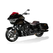 Adjustable Mirror Long Stem (18 cm) Black Edition — 13 x 8.25 cm mirror, 18 cm stem, Black