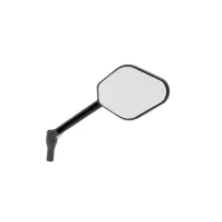 Espejo ajustable vástago corto (12 cm) Edición Negro y Oro — 13 x 8,25 cm