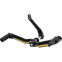 Palanca de cambio talón/punta — Negro, Dorado